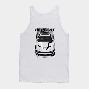 Charger Hellcat - Dark Transparent/Multi Color Tank Top